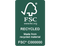 FSC Forest Steward Council Recycled