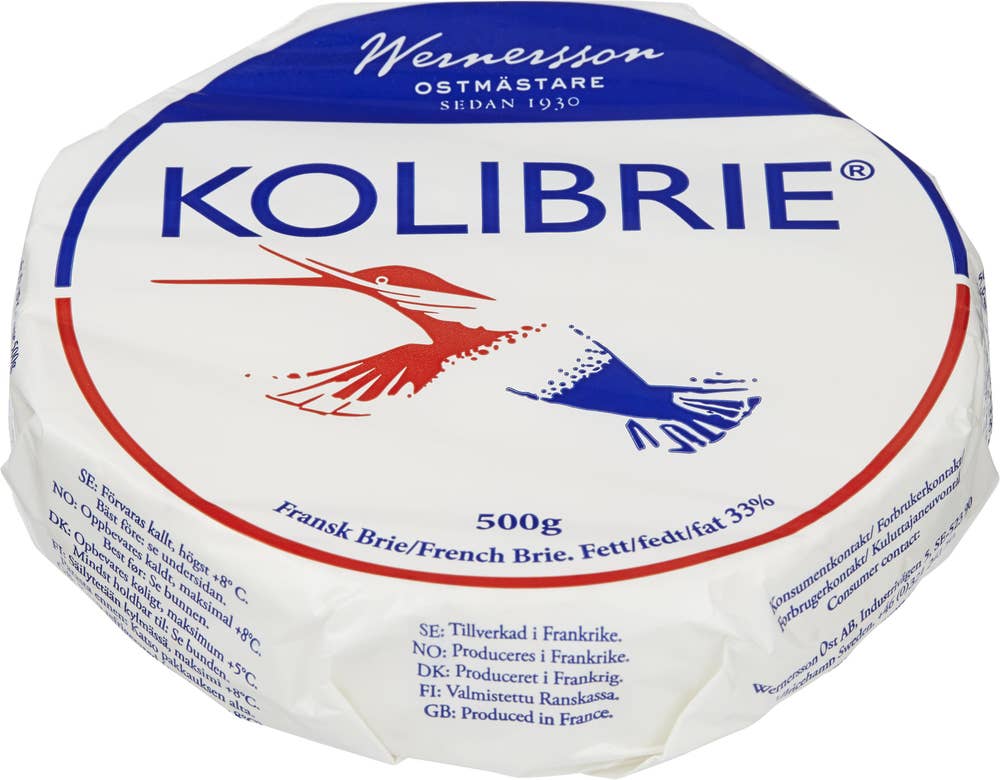 Kolibrie Brie Vitmögelost
