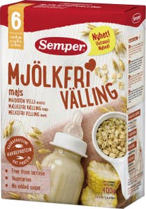 Välling Majs Mjölkfri 6M - 400 g - Mathem