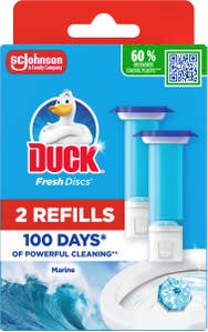 Duck Toalettrengöring Fresh Discs Marine Refill