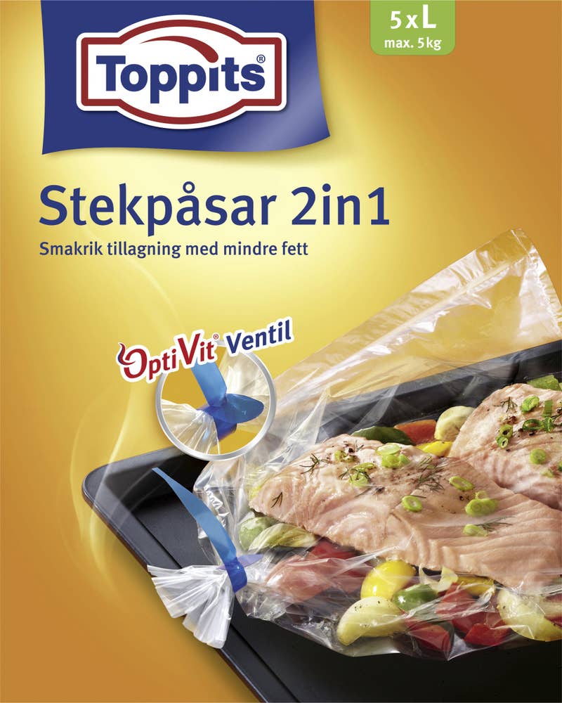 Toppits Stekpåse Stor