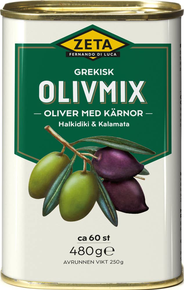 Zeta Olivmix 480g
