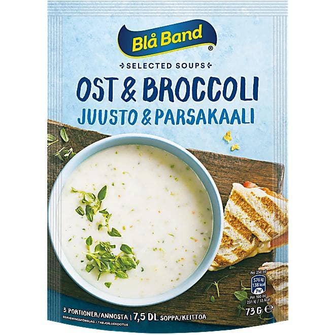 Blå Band Soppa Ost & Broccoli