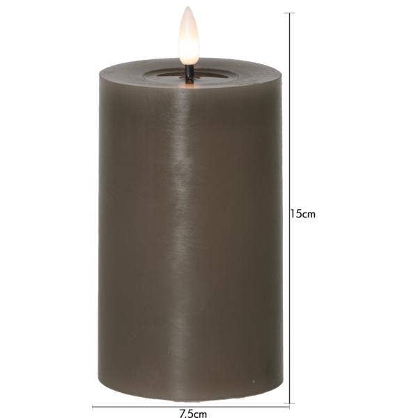 Star Trading Blockljus LED Flamme Flow Mullvad 12x7,5cm