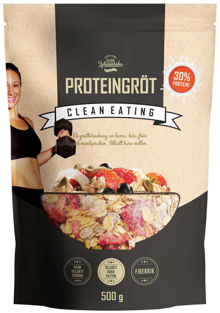 Clean Eating Proteingröt Clean Eating