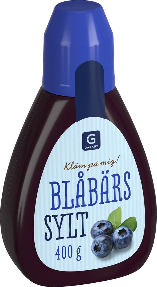 Garant Blåbärssylt Squeeze