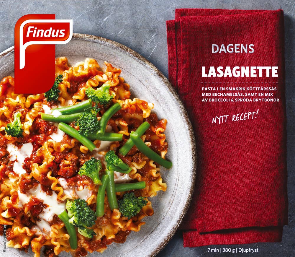 Findus Dagens Lasagnette Fryst
