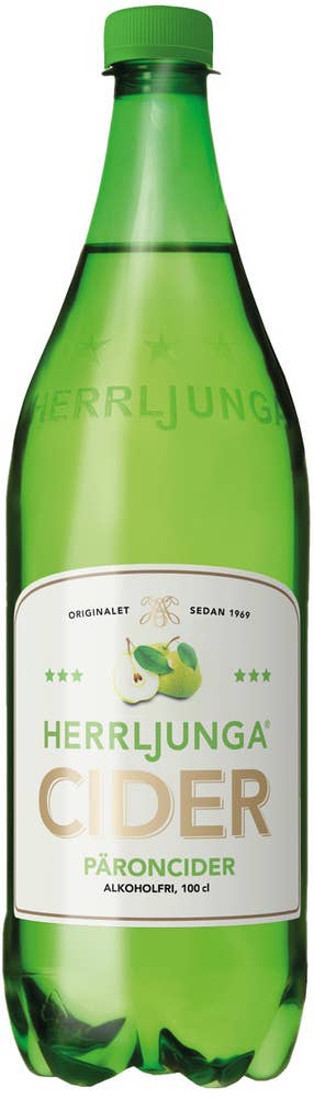 Herrljunga Cider Päroncider Alkoholfri 0,5%
