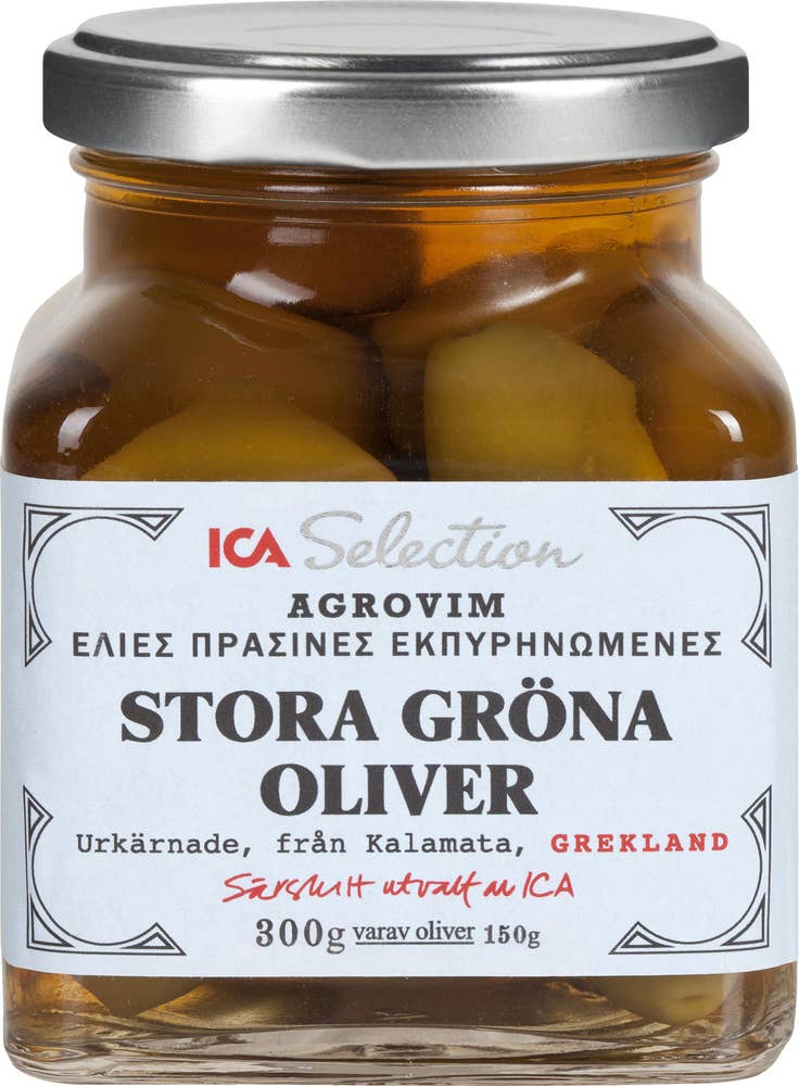 Ej sorterad Stora Grön Oliver Ica Selection