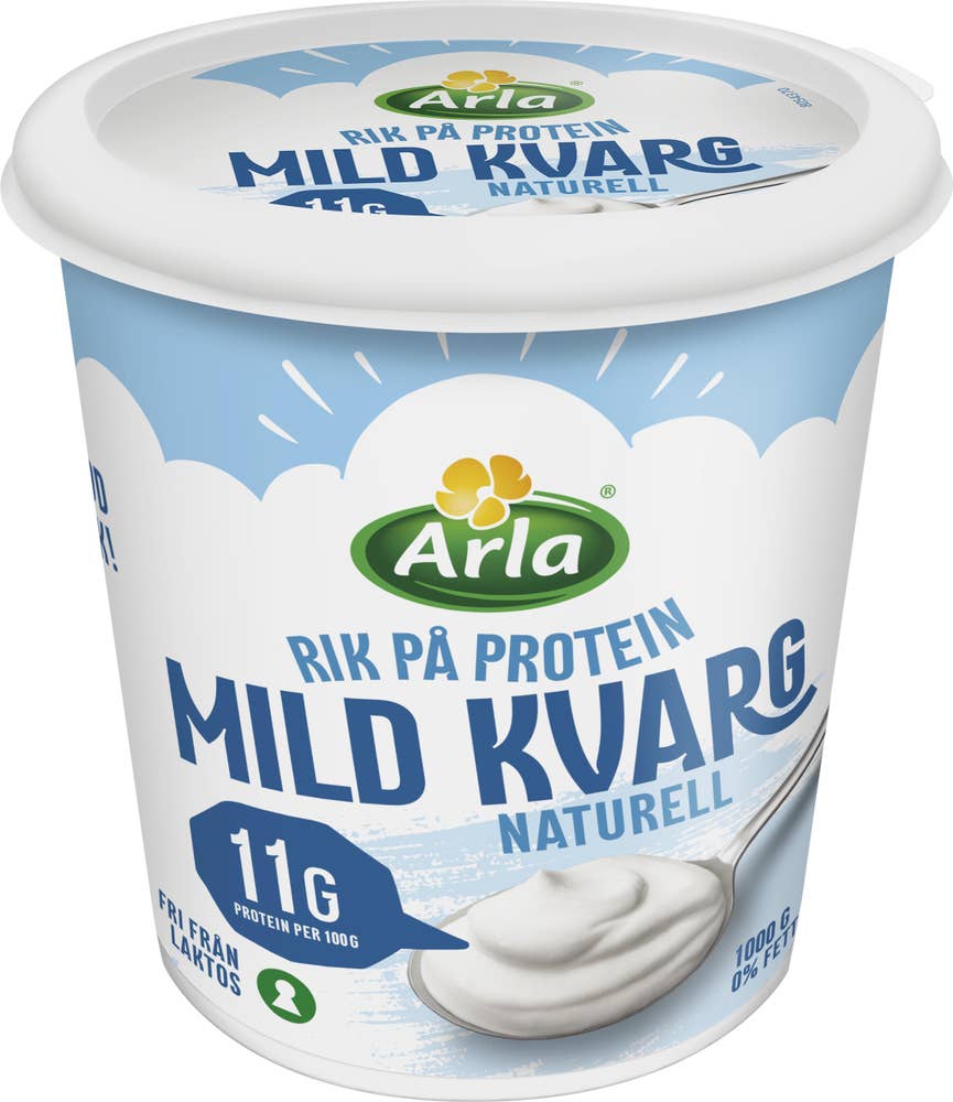 Arla® Mild Kvarg Naturell Laktosfri 0,2%