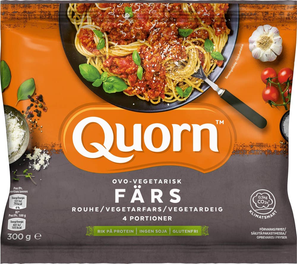 Quorn Fryst Quorn Färs Fryst 300g Quorn