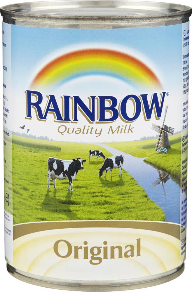 Rainbow Kondenserad Mjölk Osötad