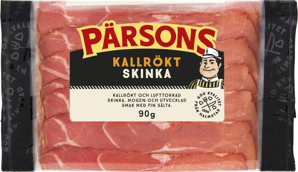 Pärsons Kallrökt Skinka 90g Pärsons