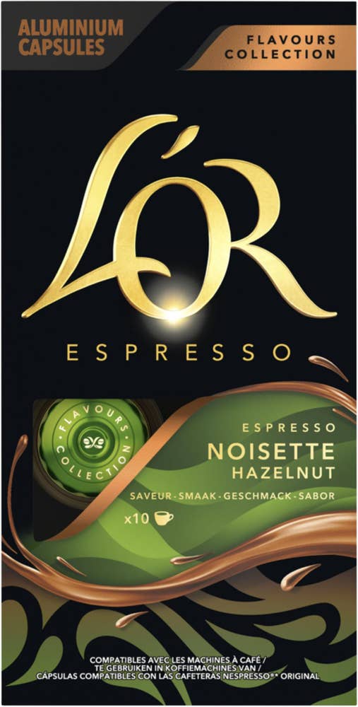 L'Or Espresso Hazelnut Kaffekapslar