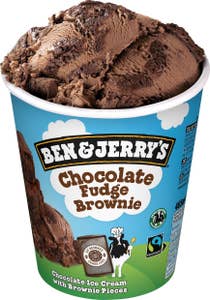 Ben & Jerry's Glass Chocolate Fudge Brownie Fairtrade