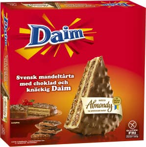 Almondy Mandeltårta Daim Glutenfri Fryst