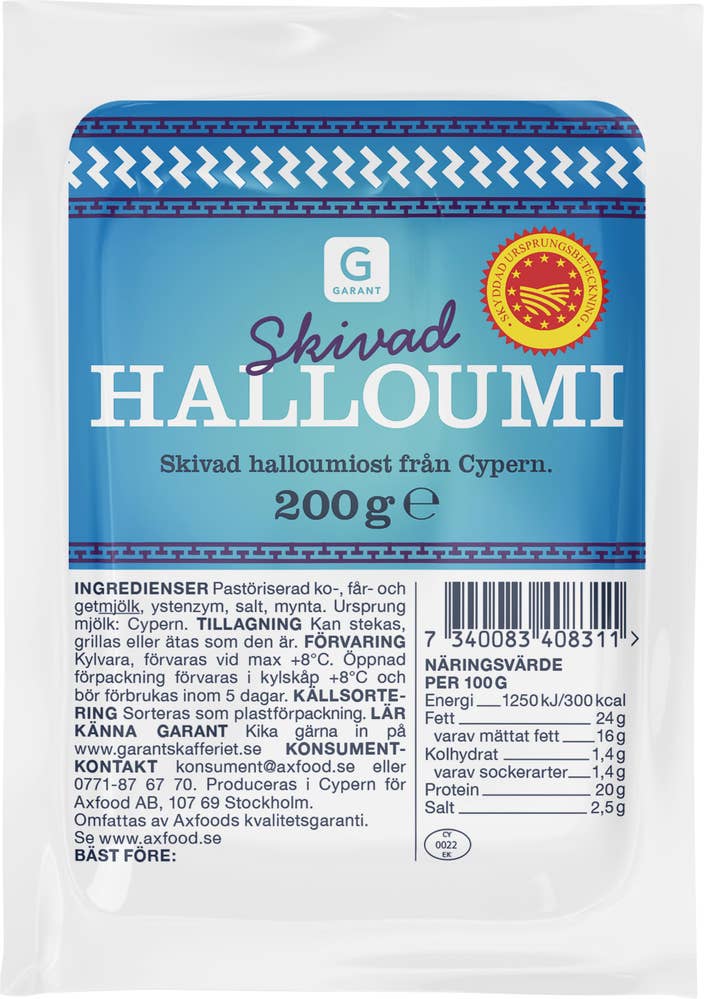 Garant Halloumi Skivad