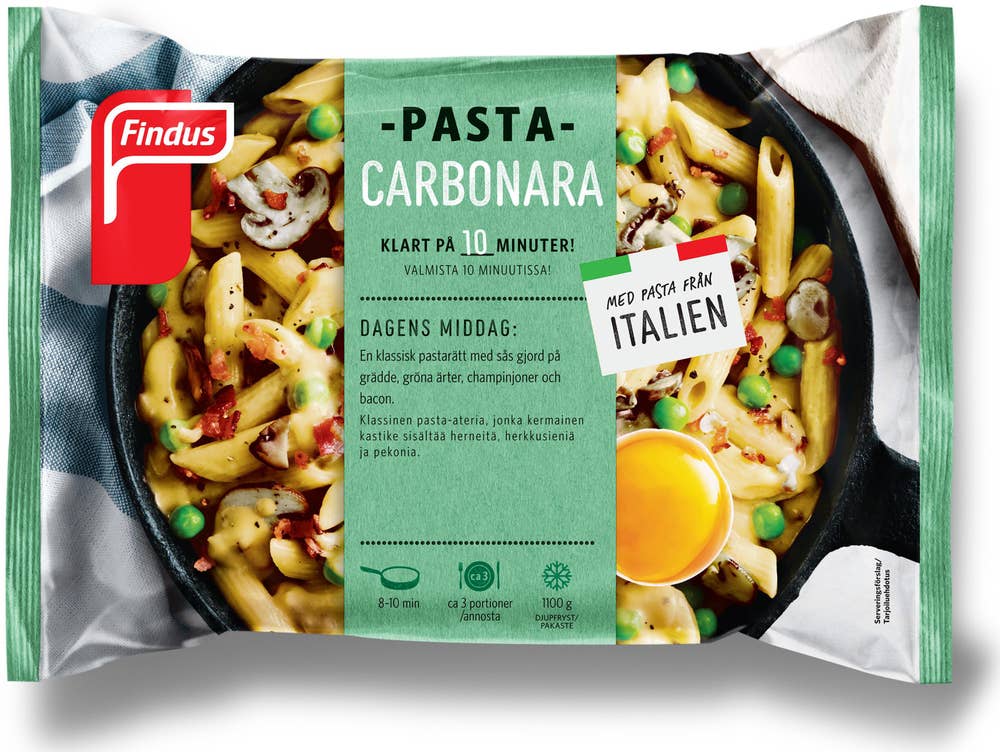Findus Pasta Carbonara Fryst