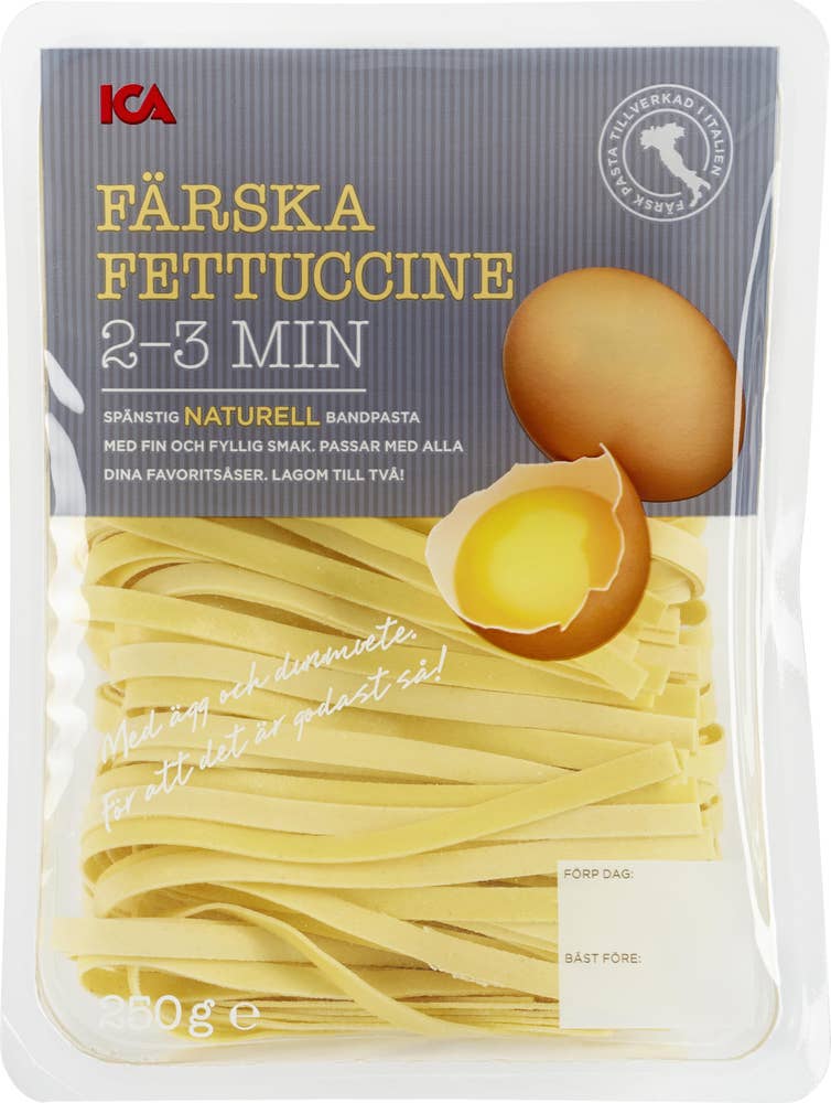 Ej sorterad Fettuccine Naturel Ica