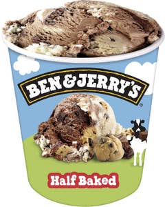 Ben & Jerry's Glass Half Baked Fairtrade