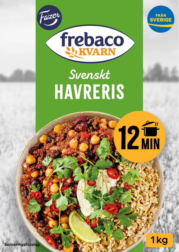 Frebaco Kvarn Svenskt Havreris