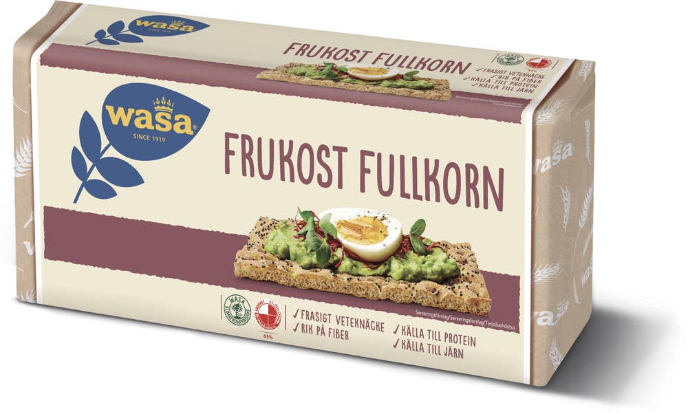 Wasa Knäckebröd Frukost Fullkorn