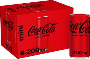 Coca-Cola Zero Mini 6x20cl