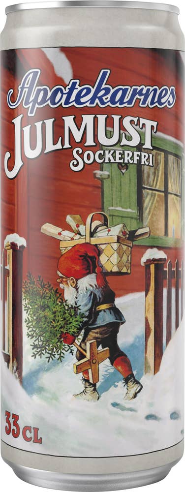 Apotekarnes Julmust Sockerfri