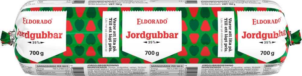 Eldorado Jordgubbssylt Refill