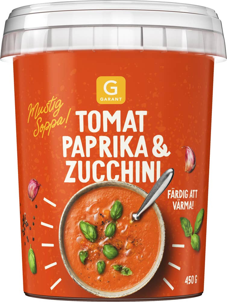 Soppa Tomat, Paprika & Zucchini