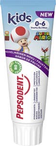 Pepsodent Tandkräm Kids Fruity 0-6 År
