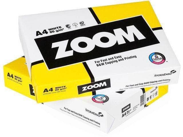 Zoom Kopieringspapper A4 Hålat