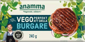 Anamma Vegoburgare Fryst 240g Anamma