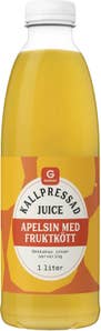 Garant Kallpressad Apelsinjuice med Fruktkött