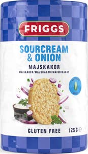Friggs Majskakor Sourcream & Onion
