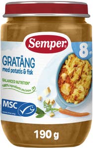 Semper Gratäng med Potatis & Fisk MSC 8M