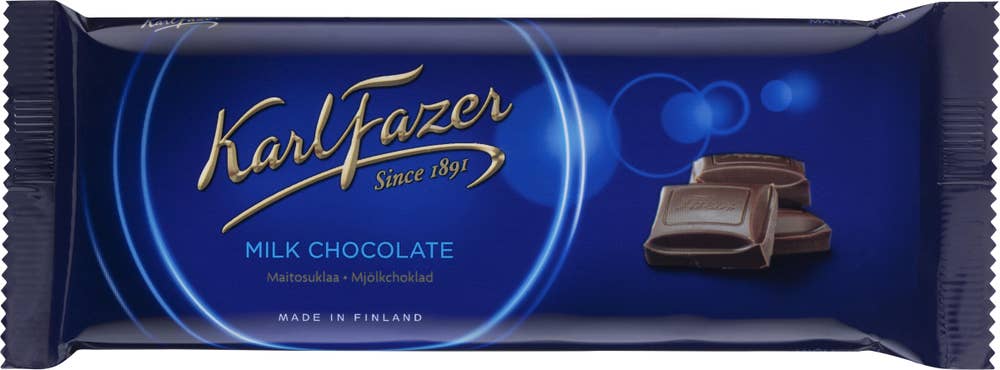 Ej sorterad Mjölkchoklad kaka Fazer