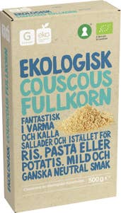 Garant Eko Couscous Fullkorn EKO 500g Garant