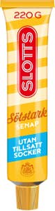 Slotts Senap Sötstark Utan Tillsatt Socker
