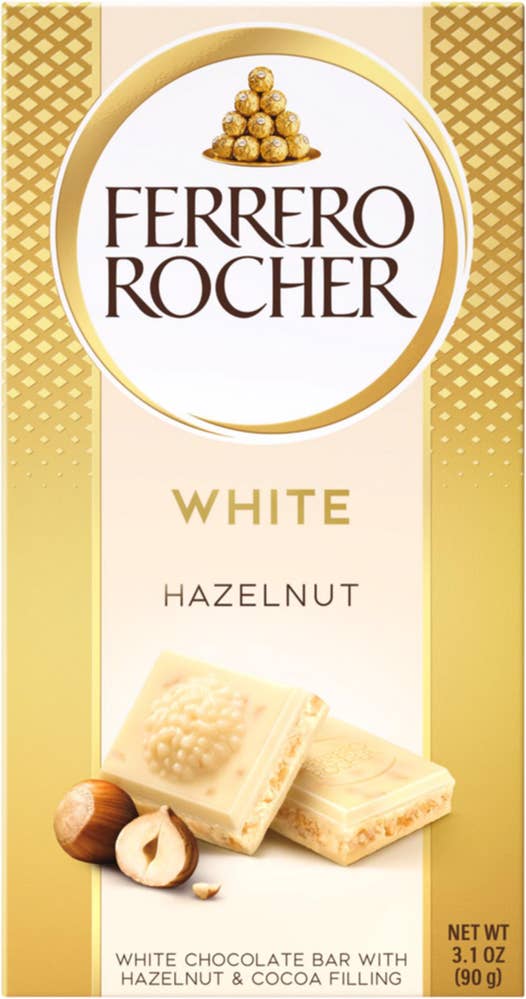 Ferrero Rocher Vit Chokladkaka Hasselnöt
