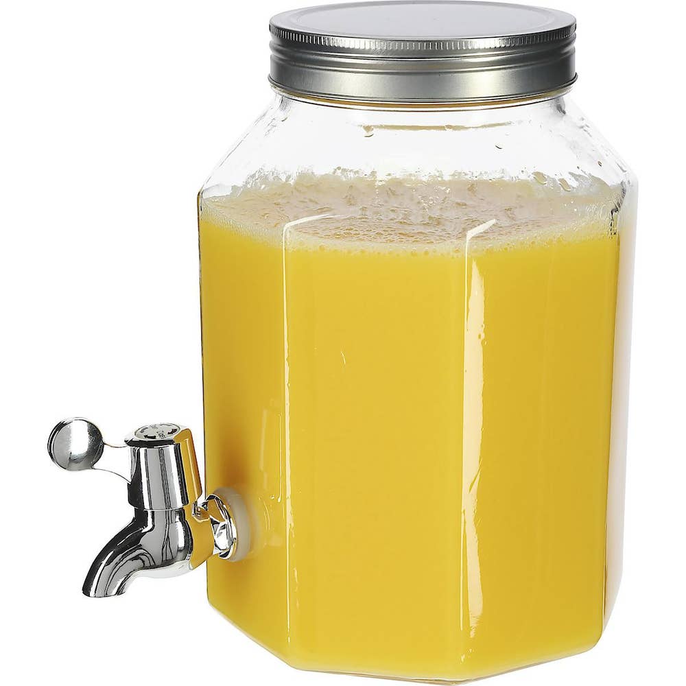 Clas Ohlson Glasburk med Tappkran 3,8L Clas Ohlson