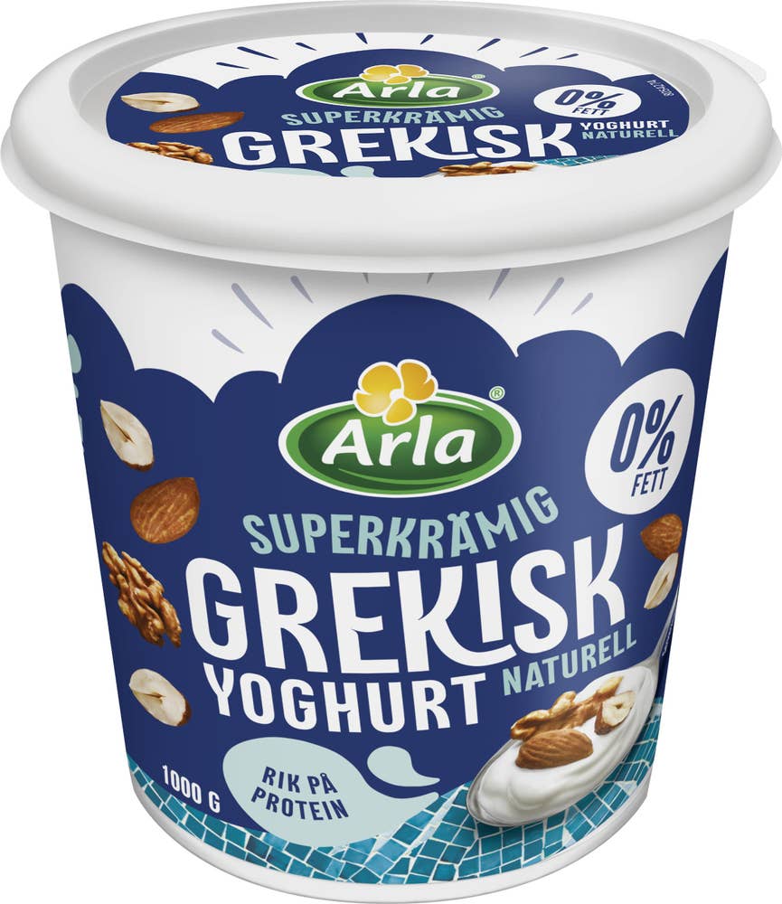 Arla® Grekisk Yoghurt 0% Naturell