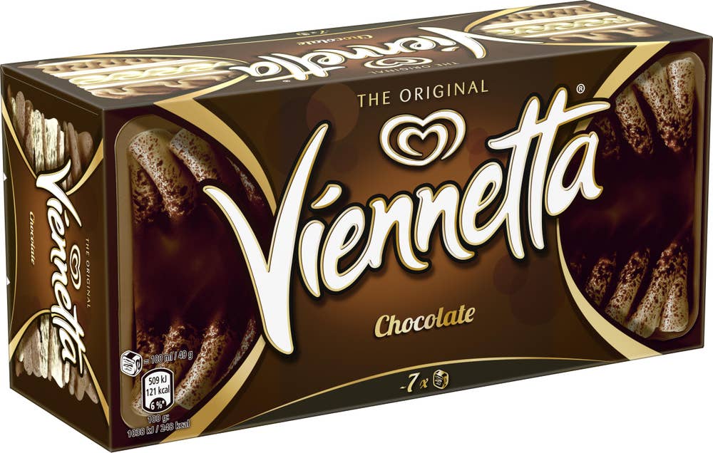 Viennetta Glasstårta Choklad GB Glace