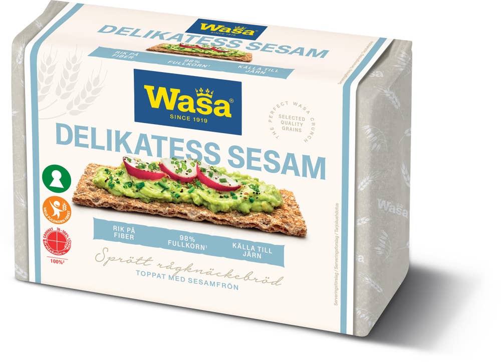 Wasa Knäckebröd Delikatess Sesam bröd