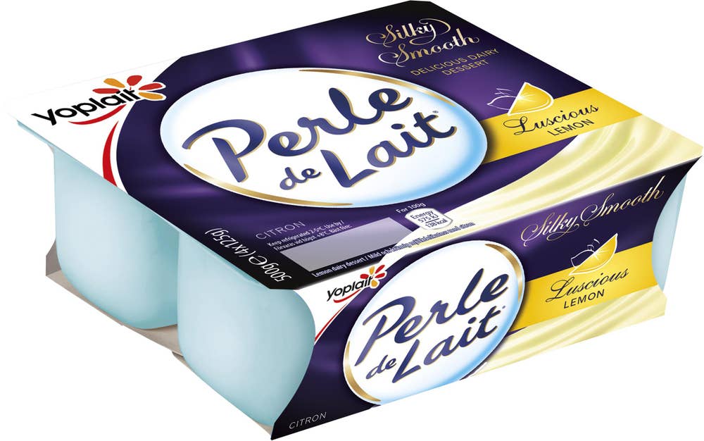 Yoplait Perle de Lait Citron 4x Yoplait