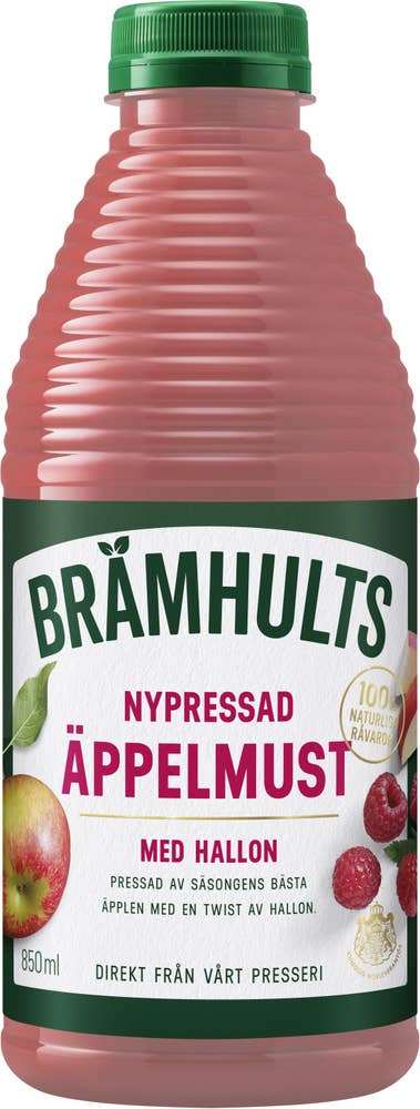 Brämhults Nypressad Äppelmust med Hallon