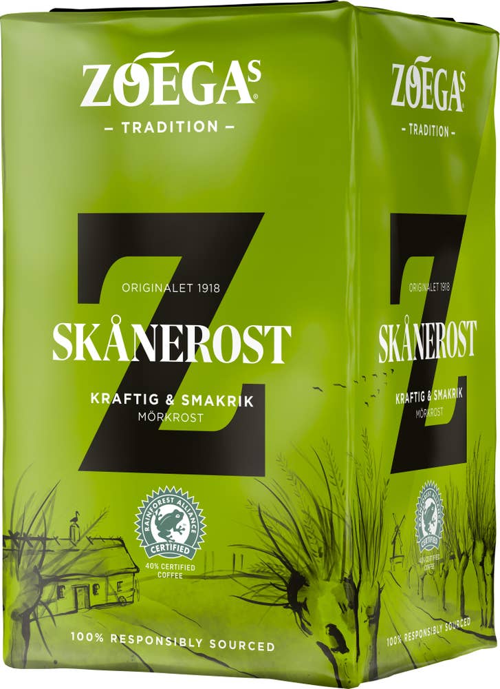 ZOÉGAS Skånerost Bryggkaffe Mörkrost