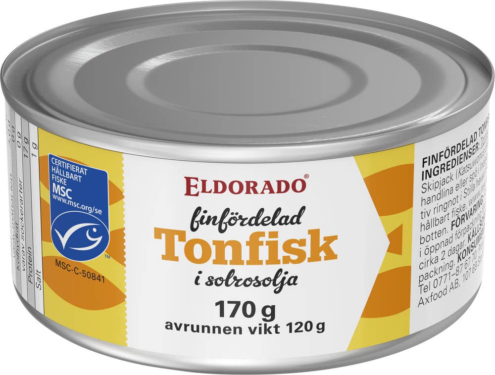 Tonfisk Finfördelad i Olja MSC