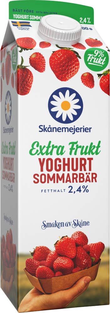 Skånemejerier Yoghurt Sommarbär 2,4%