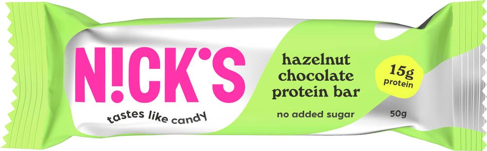 Nick's Proteinbar Hazelnu & Chocolate